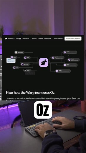 Oz by Warp: The Orchestration Platform for AI Agents #ai #development #developer