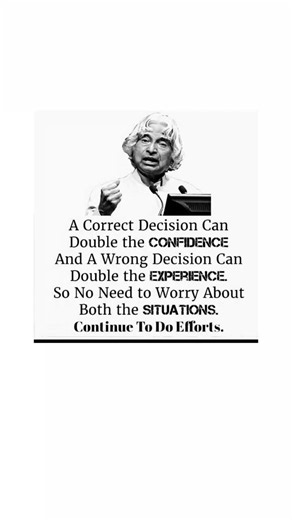 Wrong Decisions Build Experience, Right Decisions Build Confidence | Never Give Up 💪