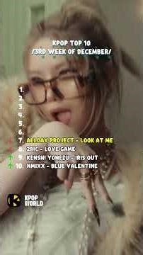 KPOP TOP 10 / 3rd week of December