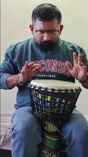 Brown Munde Djembe Tutorial🪘🪘||Gurinder gill🪘||How to play rhythm of punjabi songs on Djembe🪘#shorts