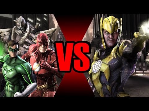 Regime Sinestro Boss Fight - Injustice Mobile Port