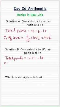 Day 26 - Ratios in Real Life 🍕🏃‍♂️📚 #MathEveryday #Ratios #RealLifeMath #MathInEverydayLife #math