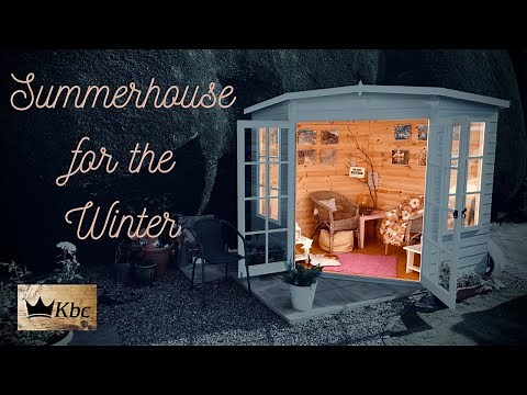 How to insulate a summerhouse or shed | Using your summerhouse in the winter