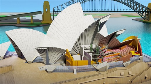 What's inside the opera house?