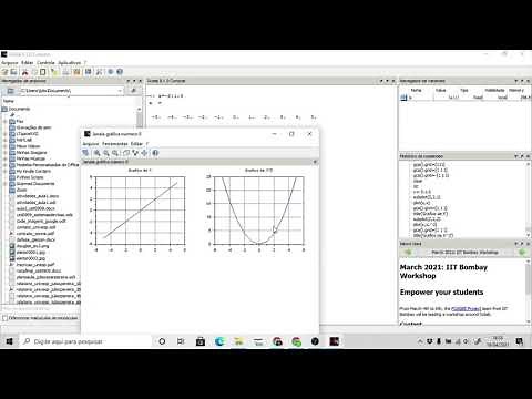 Scilab: Como plotar diversos gráficos na mesma figura