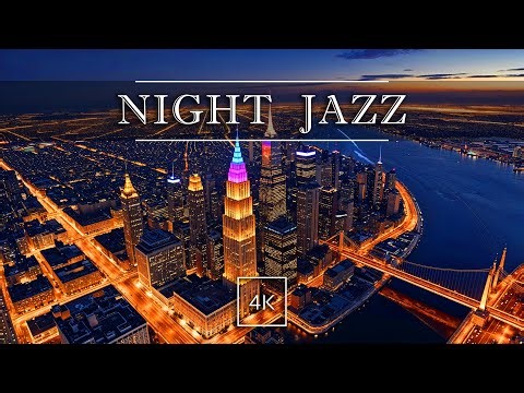 American Night Jazz 4K – Relaxing Piano Across Scenic Landscapes