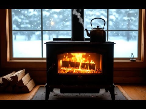 Cozy Fireplace with Jazz Piano | Relaxing Warm Ambience