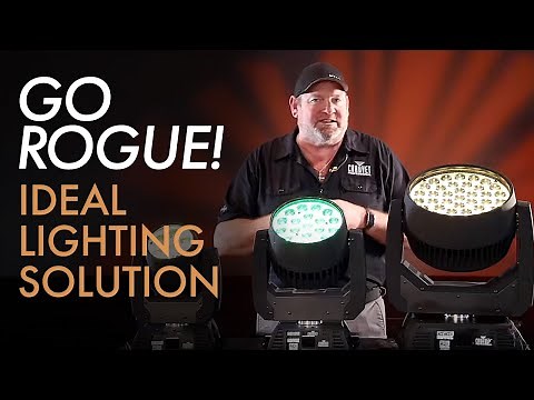 The Chauvet Rogue Wash Fixtures | Full Compass Spotlight