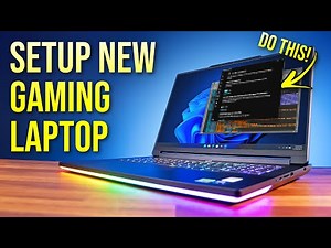 How To Setup Your New Gaming Laptop - Avoid These Mistakes!