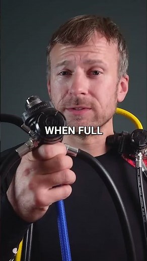 Dive Gear 101: How the First Stage Regulator Works! #shorts