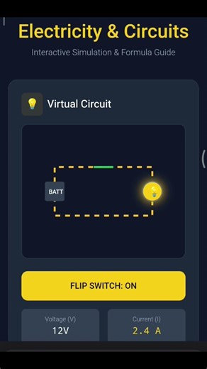 how current flow in circuit #science