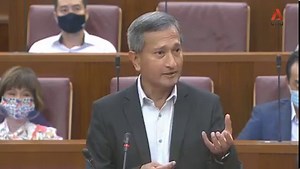 “I had not thought of the CPC (Criminal Procedure Code) when I spoke earlier”: Vivian Balakrishnan on why he had earlier said that TraceTogether app data would only be used for COVID-19 contact tracing. The Home Affairs Ministry has since said the data could be used for criminal investigations. Read more: https://cna.asia/3pPAYUv | CNA