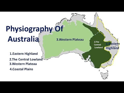physiography of australia
