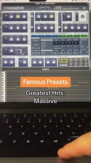 💎 the last one 👀 . . . #bluesteel #presets #massive #famouspresets #famoussounds #nativeinstruments #sounddesign #famousmassivepresets #synths #nativeinstrumentspresets #behindthebeat #beatbreakdown
