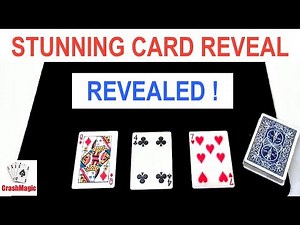Unbelievable Reveal Card Trick Performance and Tutorial
