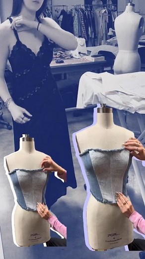1K views | Upcycling is trending in fashion design right now, and our students are already on top of that trend in the Studio! | Clary Sage College | Facebook