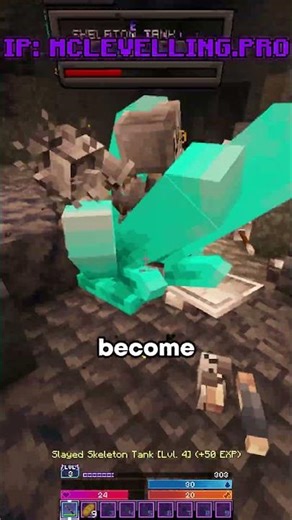 This Server Turned Minecraft Into Solo Leveling (NO MODS)