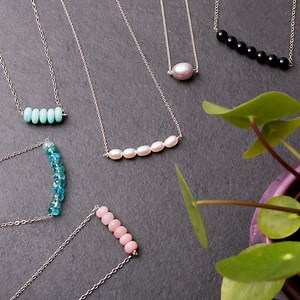 How To Make A Bead Bar Necklace