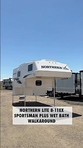Take a walk around the 2026 Northern Lite 8-11EX Sportsman Plus Wet Bath.