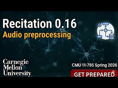 0.16: Data Processing: Audio preprocessing