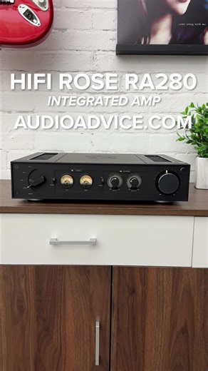 🌹NEW HiFi Rose RA280 Integrated Amp Review: Watch now - https://audioadvice.io/ra280 Giving you the same great GaN FET amplifier technology as its larger and more feature-laden brother, the RA180. If you love the RA180 but don’t need all the features it offers, the RA280 is for you. | Audio Advice