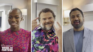 TONIGHT ON ABC: It's a special holiday episode of #celebritywheeloffortune, featuring Sasheer Zamata, Jack Black and Kal Penn! 🎄 | Wheel of Fortune