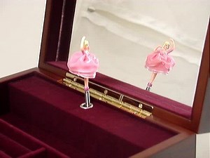Amazing Musical Ballerina Jewelry Music Box - Customize with a Song & Engraving