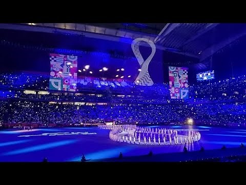 FIFA Arab Cup 2021 Opening Ceremony of Al Bayt Stadium + Qatar vs Bahrain