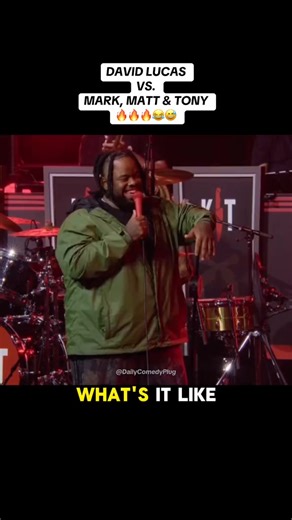 Mark Normand was returning zingers right back to David non stop 😂 he’s too good man. Clip is from “K | Dailycomedyplug