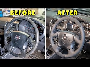 How To Restore Your Car's Steering Wheel (Looks BRAND NEW!)