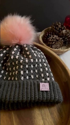 Easy new crochet hat pattern drops tomorrow.💖