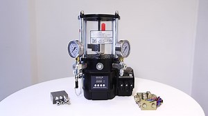 High Pressure Automatic Grease Lubrication Systems Volume Grease Pump Installation  for Thin Oil and Grease