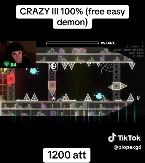 CRAZY III Geometry Dash Level 100% Completion Guide