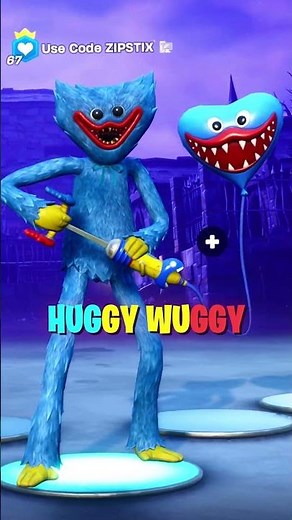 HUGGY WUGGY Emote and Skin 😍