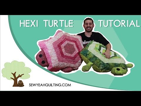 How to Make a Stuffed Turtle! | Easy Tutorial w/ Free Pattern!