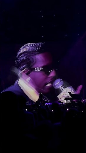 A$AP Rocky performs "I Smoked Away My Brain" live in Paris