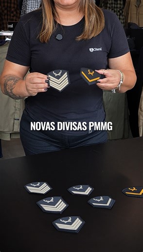 Citerol Uniformes e Ação | Conheça as cores das divisas na nova identidade da PMMG. 🎖️👮‍♀️ O bordado é jacquard em alta definição! 🧵 Temos um grupo no WhatsApp onde... | Instagram
