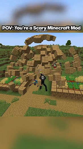 9.3K views · 61 reactions | POV; You're a Scary Minecraft Mod | Jaizen Gaming | Facebook