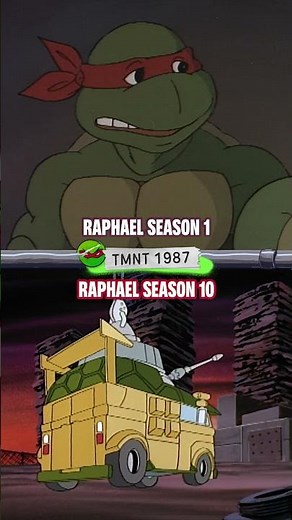 FIRST and LAST appearances of each ninja turtle! #shorts