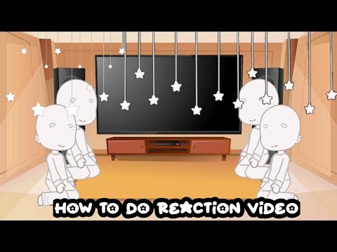 How to make reaction video//Gacha club//#kinemaster//#gachaclubtutorial