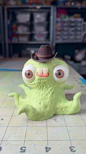 Air Dry Clay Alien Blob #artist #blob #clay #aliens | Nick Douillard