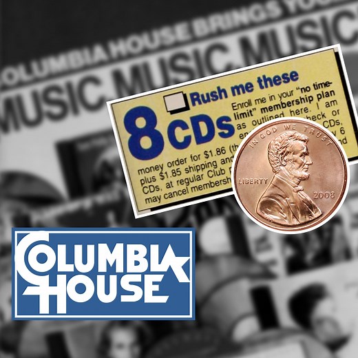 536K views · 202 reactions | How Columbia House sold 12 CDS for $1. | Business Insider | Facebook