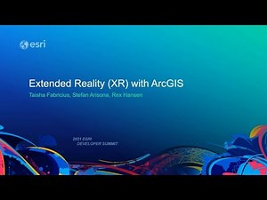 Extended Reality (XR) with ArcGIS