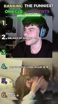 Ranking The FUNNIEST Omegle Moments 😂 These People Were WILD!