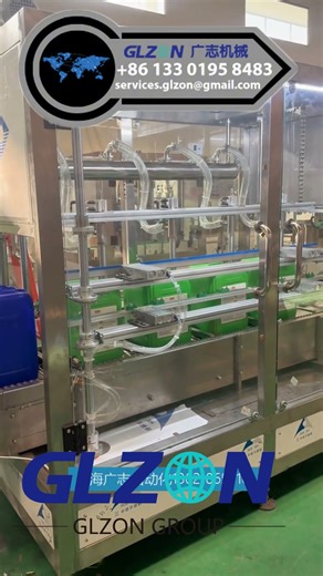 Automatic Edible Oil Filling And Capping Line Automatic Jerry Can Filling Machine #CappingLine #Capp