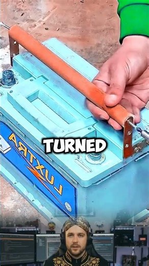 Lift Heavy Batteries with ONE Hand?! 🔋💪 Genius DIY Hack