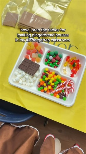 Morgan Grassi on Instagram: "Save this if you plan to do gingerbread houses in your classroom! Easy ideas + tips for prep and building.🫡"