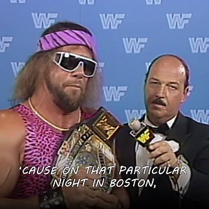 Macho Madness was growin', growin', growin' to EPIC new heights on this day in 1986 ... and you won't believe what he compared it to. | WWE Network