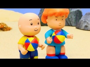 Funny Animated cartoons Kids | BEACH BALL | WATCH ONLINE | Caillou Stop Motion | cartoon movie