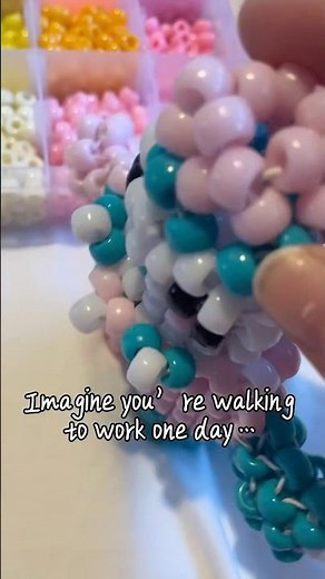 KABOOM!! #kandi #clown #beads #kaboom #funny #viral #fyp #kandikid #smallbusiness #shorts